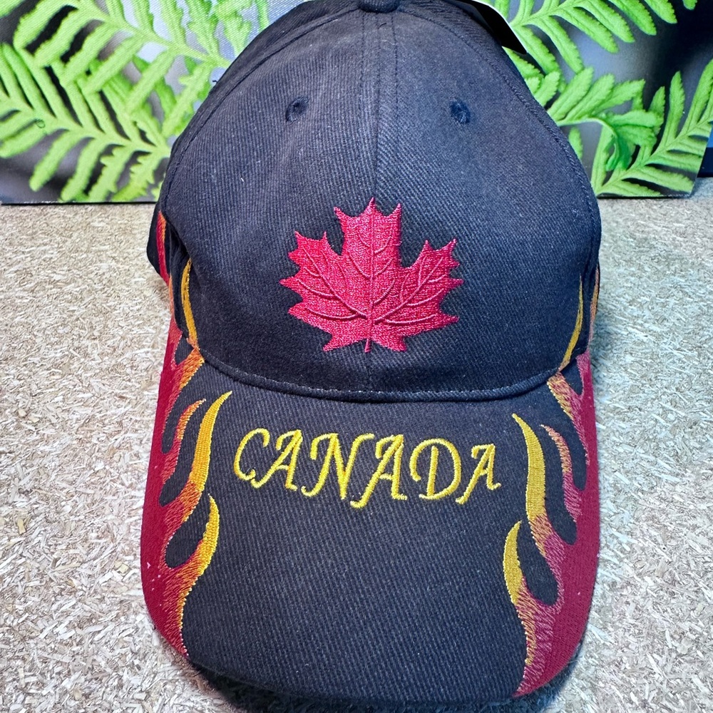 New Vintage 1990s Canada Inetol Headware Trucker Snapback Adjustable Hat - w Tag